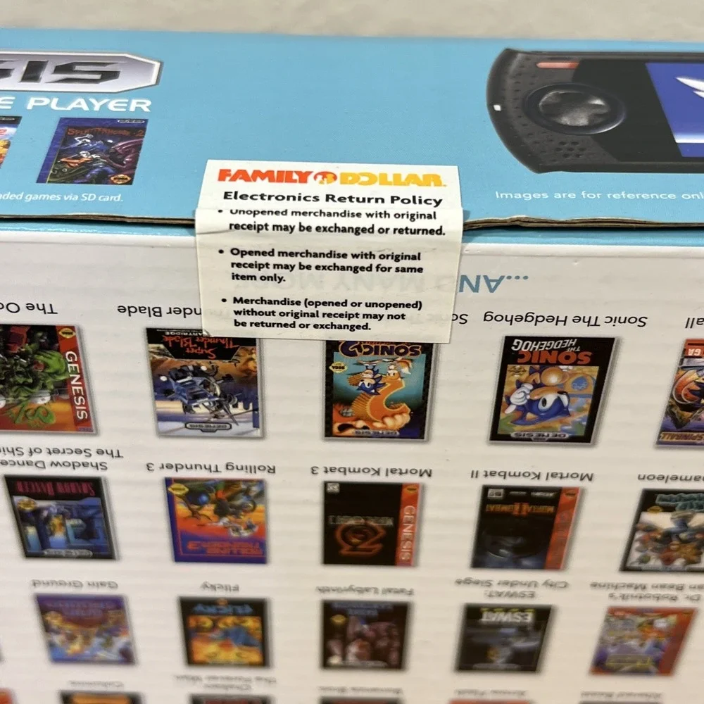 Sega Genesis Ultimate Portable Game Player 85 Brand New Factory Sealed At Games